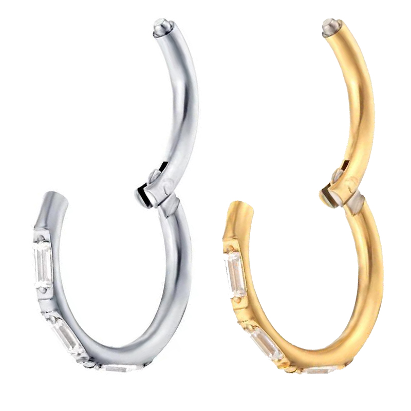 ASTM F136 Titanium Earrings Hi - Septum Clicker Ring ulasan dan harga