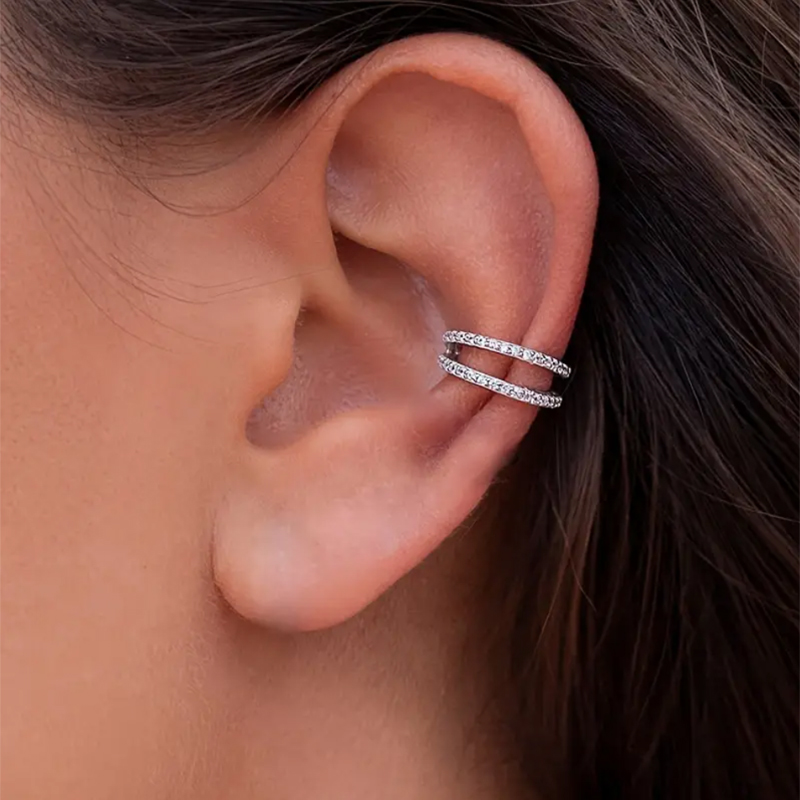 ASTM F136 Titanium Conch Hoop  - Septum Clicker Ring ulasan dan harga