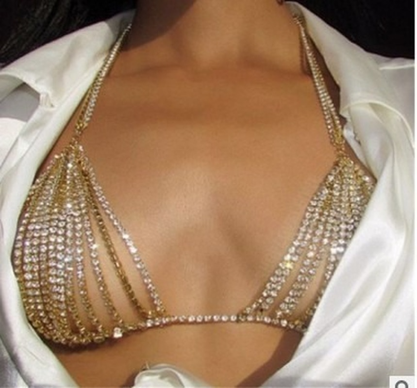 Luxury Heart Crytal Bikini Bod - Body Jewelry Kit ulasan dan harga