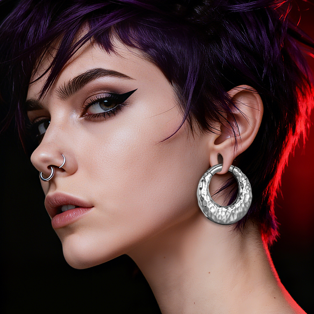 Vankula 2PCS round Ear Hoop We - Body Jewelry Hangers ulasan dan harga