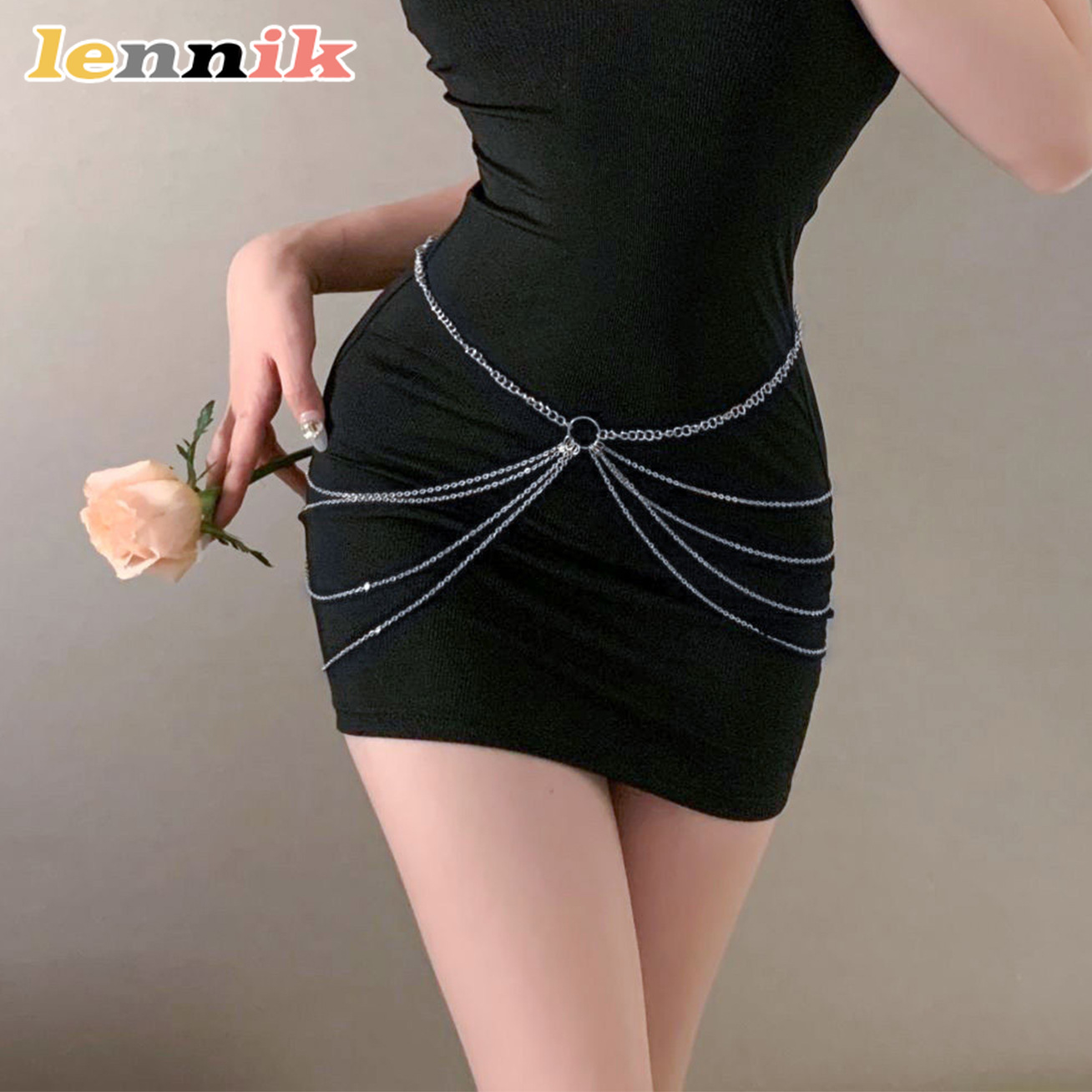 LENNIK Tassel Metal Multi-Laye - Body Jewelry By The Chain Gang ulasan dan harga