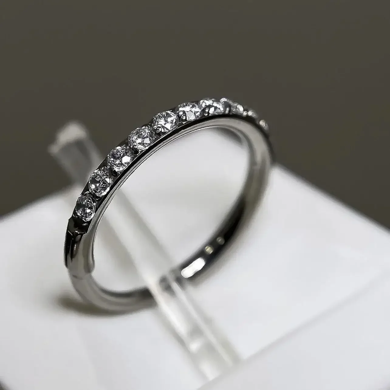 G23 Titanium Nose Ring 14G 16G - Septum Clicker Ring ulasan dan harga