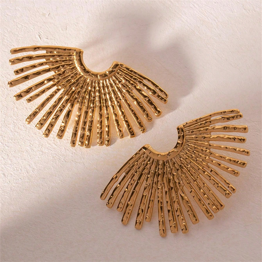 Women's Vintage Fan Leaf Shape - Body Jewelry Earrings ulasan dan harga