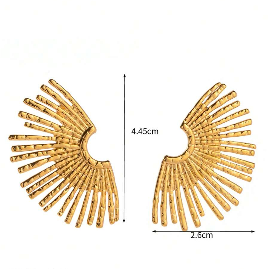 Women's Vintage Fan Leaf Shape - Body Jewelry Earrings ulasan dan harga