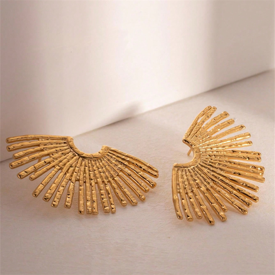 Women's Vintage Fan Leaf Shape - Body Jewelry Earrings ulasan dan harga