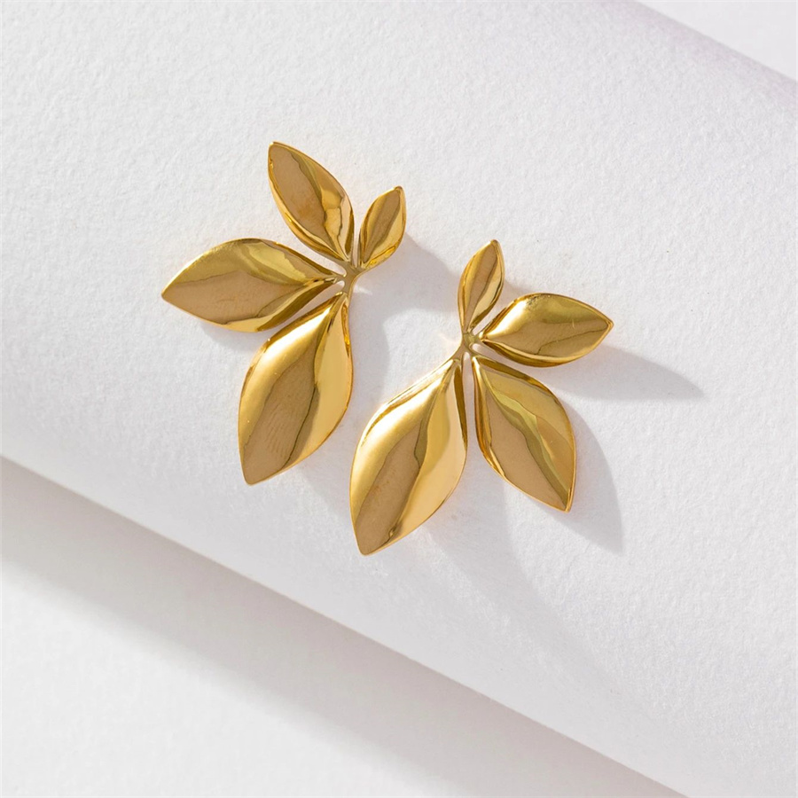 Women's Vintage Fan Leaf Shape - Body Jewelry Earrings ulasan dan harga