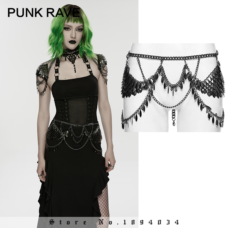 PUNK RAVE Women's Punk Aluminu - Body Jewelry Types ulasan dan harga