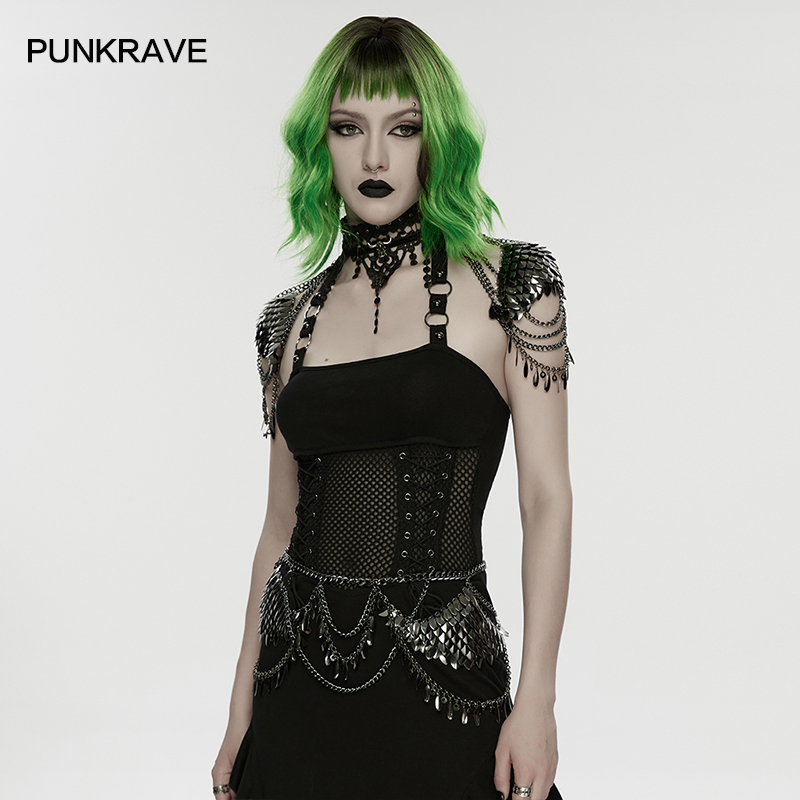 PUNK RAVE Women's Punk Aluminu - Body Jewelry Types ulasan dan harga