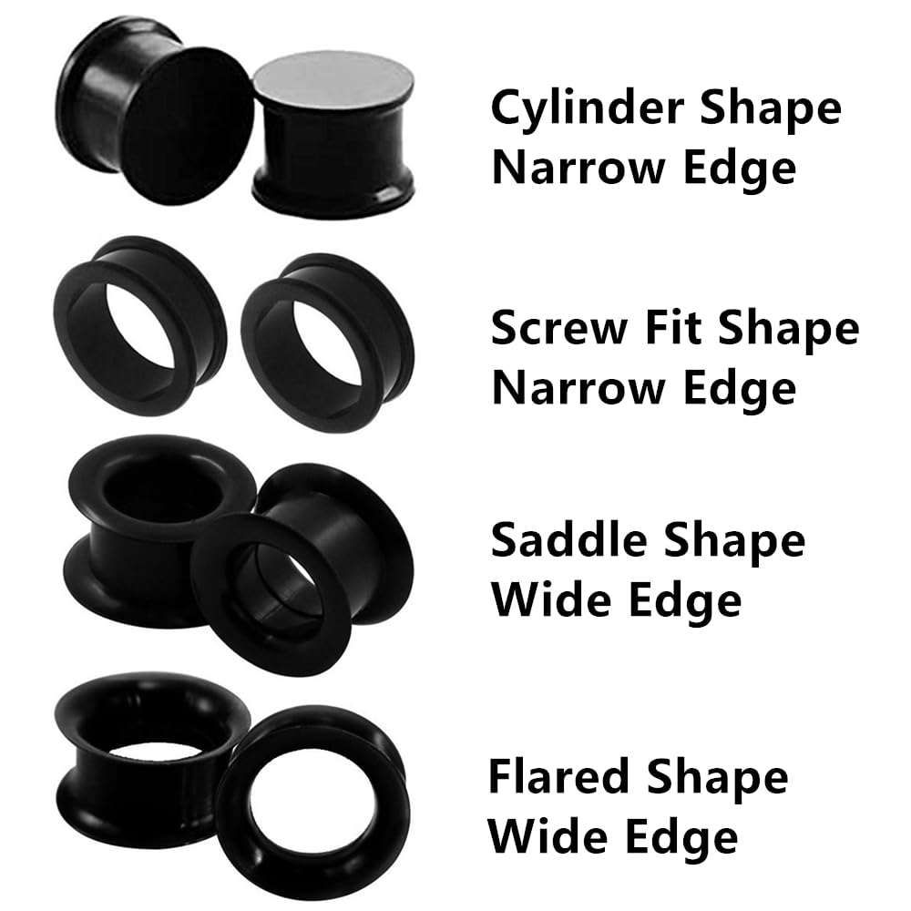 2/16pcs White Black Flexible T - Body Jewelry Types ulasan dan harga
