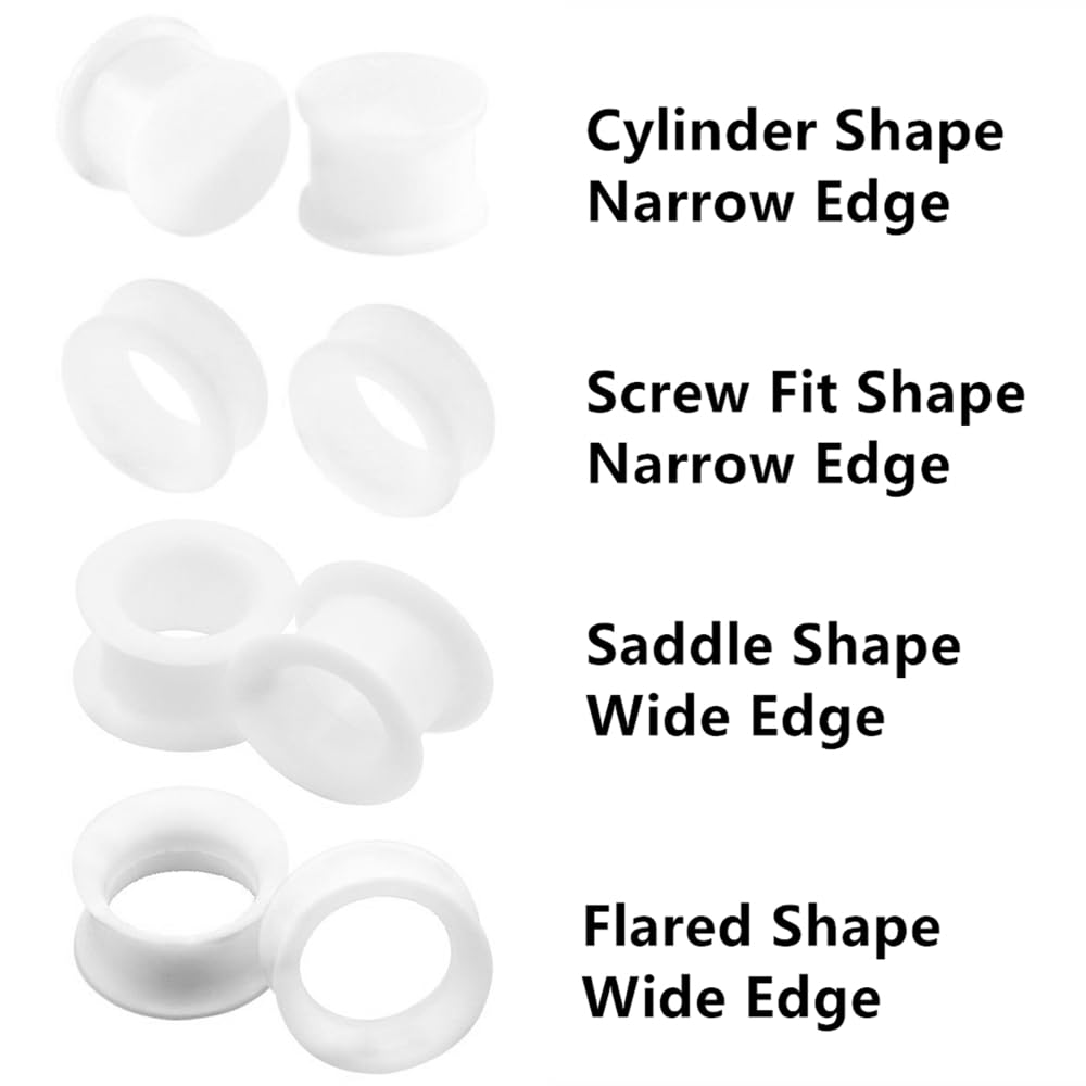 2/16pcs White Black Flexible T - Body Jewelry Types ulasan dan harga