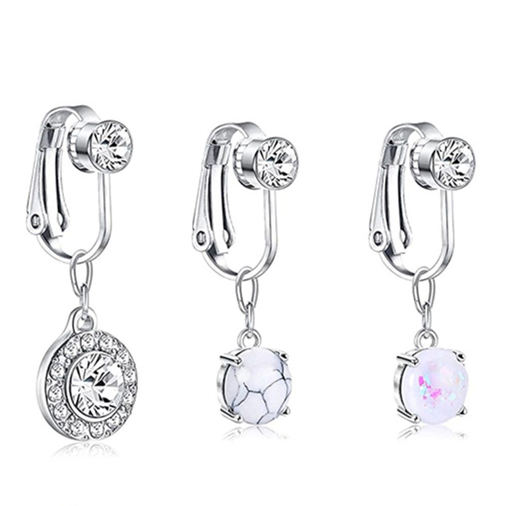 Accessories Clip On Earrings C - Body Jewelry Earrings ulasan dan harga