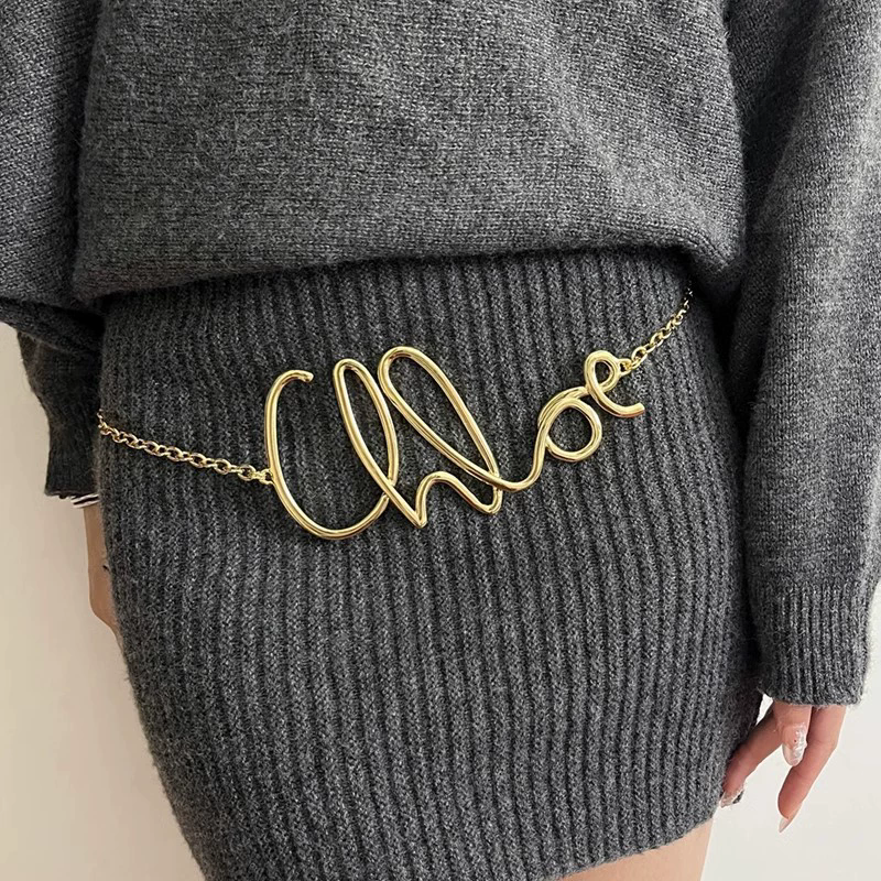 2025 New Retro Gold Letter Wai - Body Jewelry Gold ulasan dan harga