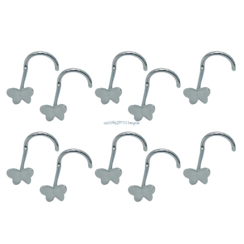 Stainless Steel Butterfly Nose - Body Jewelry For Sensitive Skin ulasan dan harga