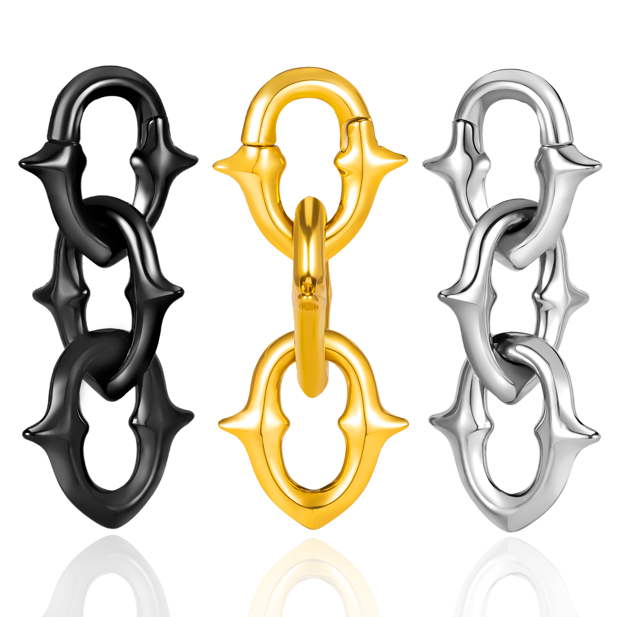 Vankula 2PC  4mm 6G New Chain  - Body Jewelry Hangers ulasan dan harga