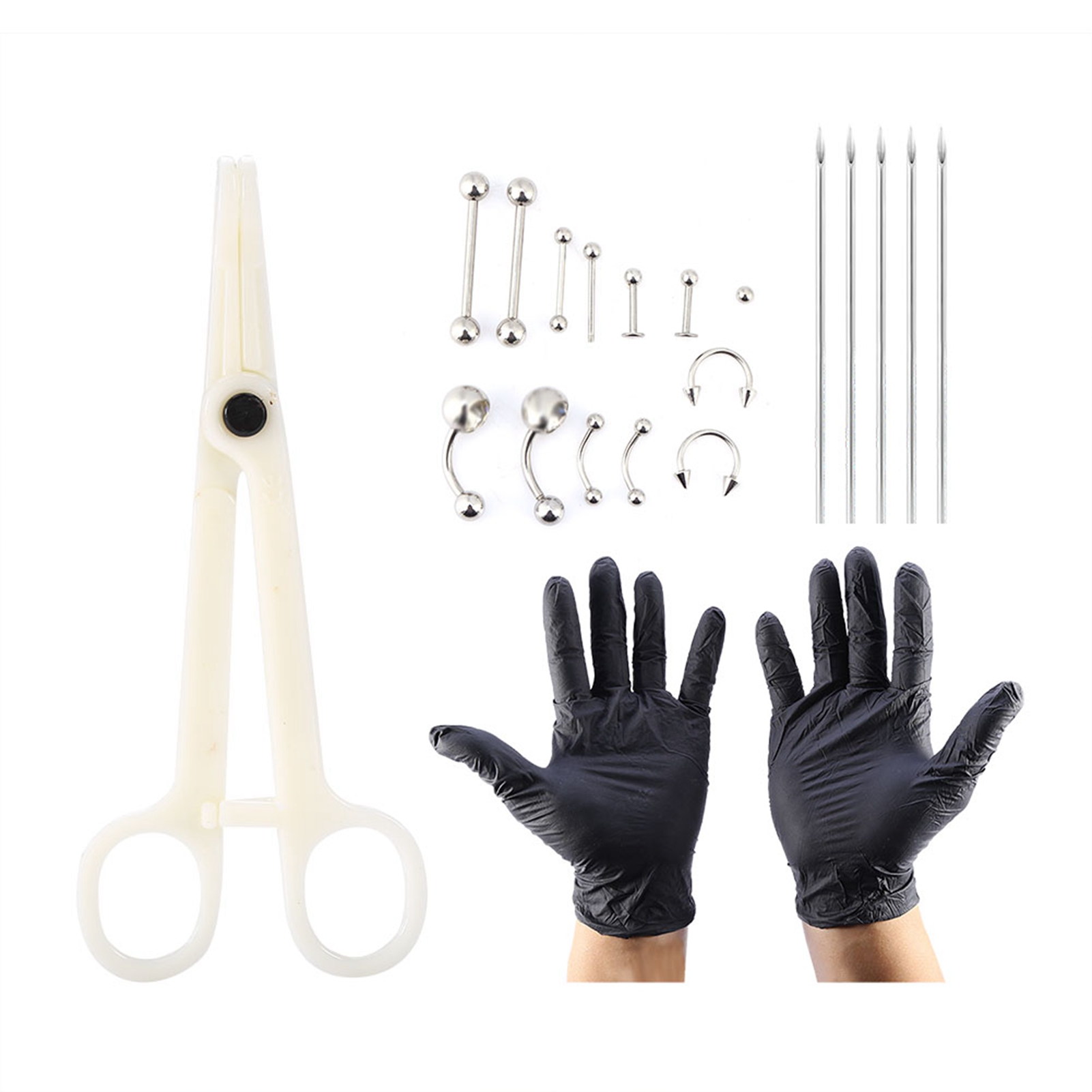 20pcs /set Tongue Nose Belly B - Body Jewelry Kit ulasan dan harga