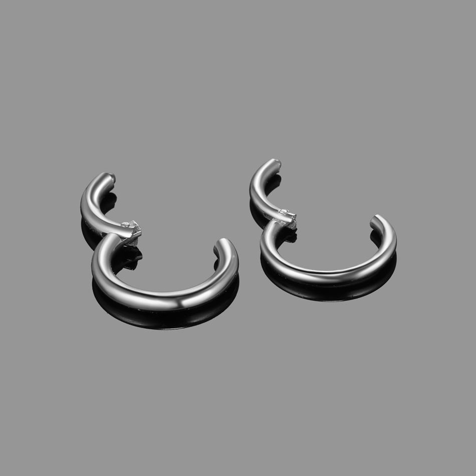 10pcs Hinged Segment Nose Ring - Septum Clicker Ring ulasan dan harga