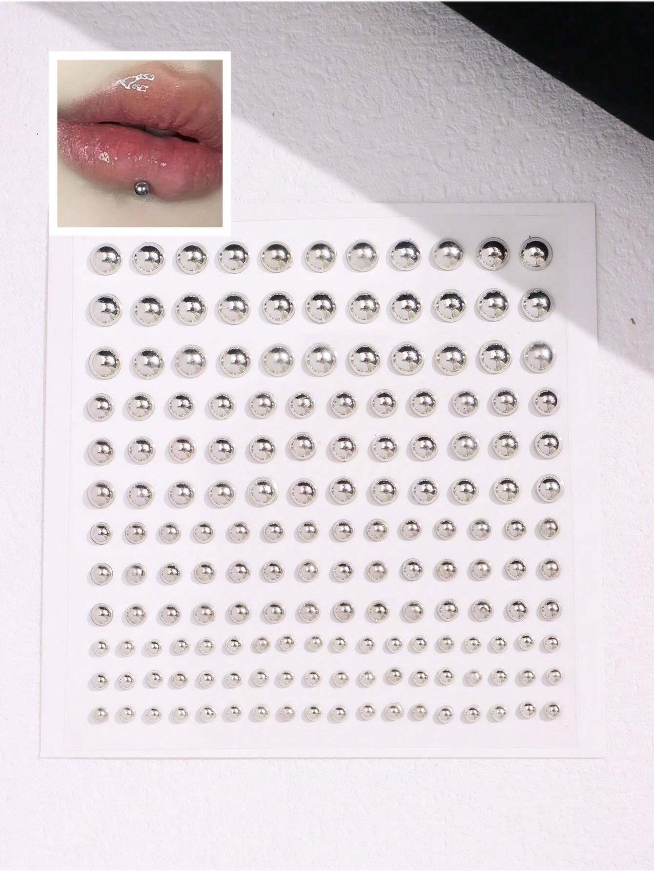 165pcs/Set 3-6mm Silver Plated - Body Jewelry Kit ulasan dan harga