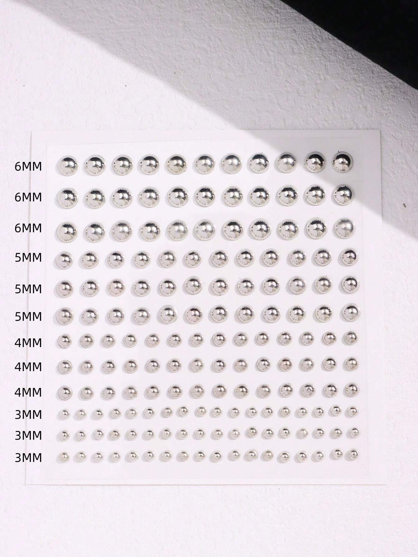 165pcs/Set 3-6mm Silver Plated - Body Jewelry Kit ulasan dan harga