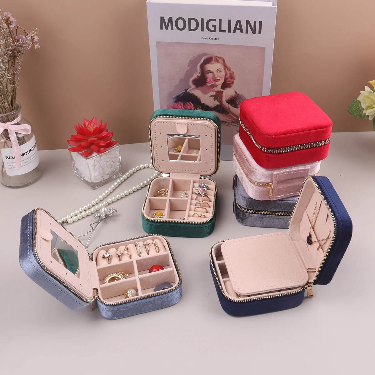 2026 Gift Compartmentalized De - Body Jewelry Jewelry Box ulasan dan harga