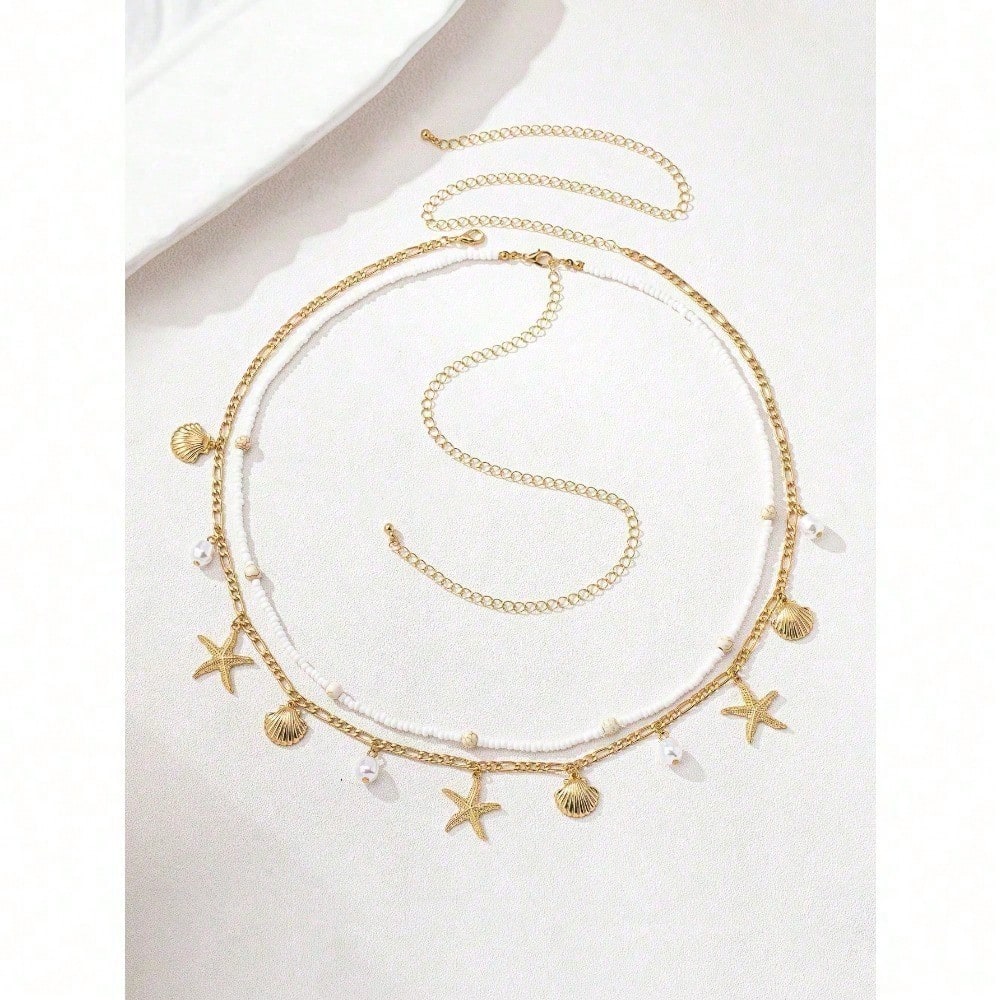 2pcs Bohemian Style Ocean Seri - Body Jewelry By The Chain Gang ulasan dan harga