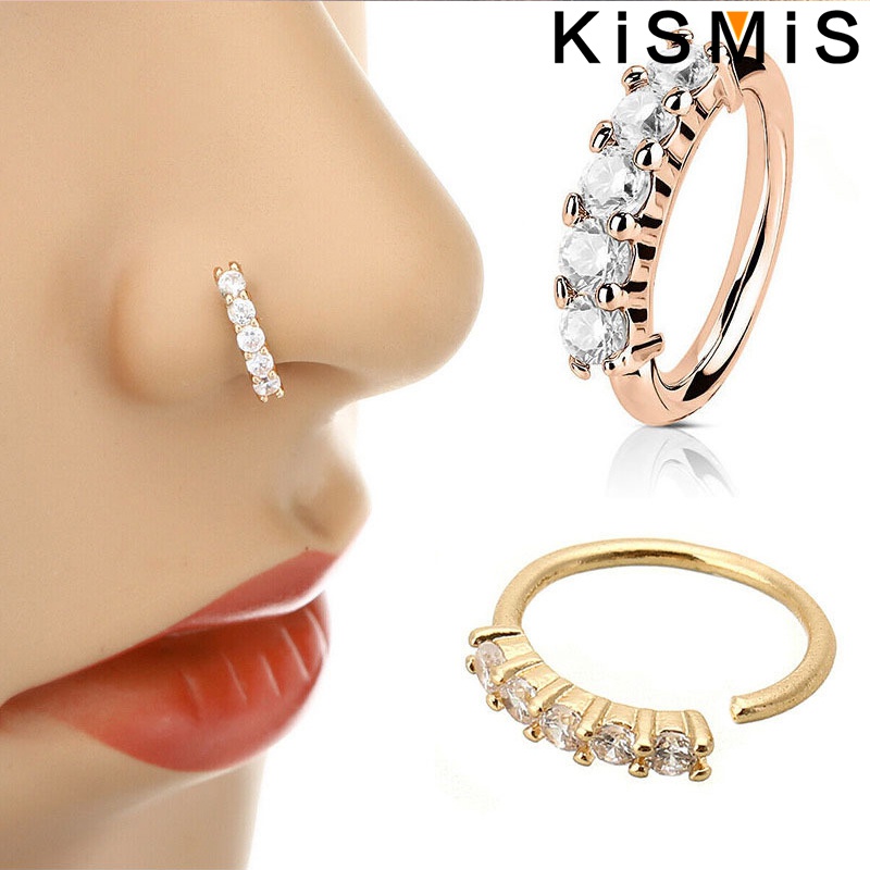 Small Hoop Earrings Nose Rings - Body Jewelry Earrings ulasan dan harga