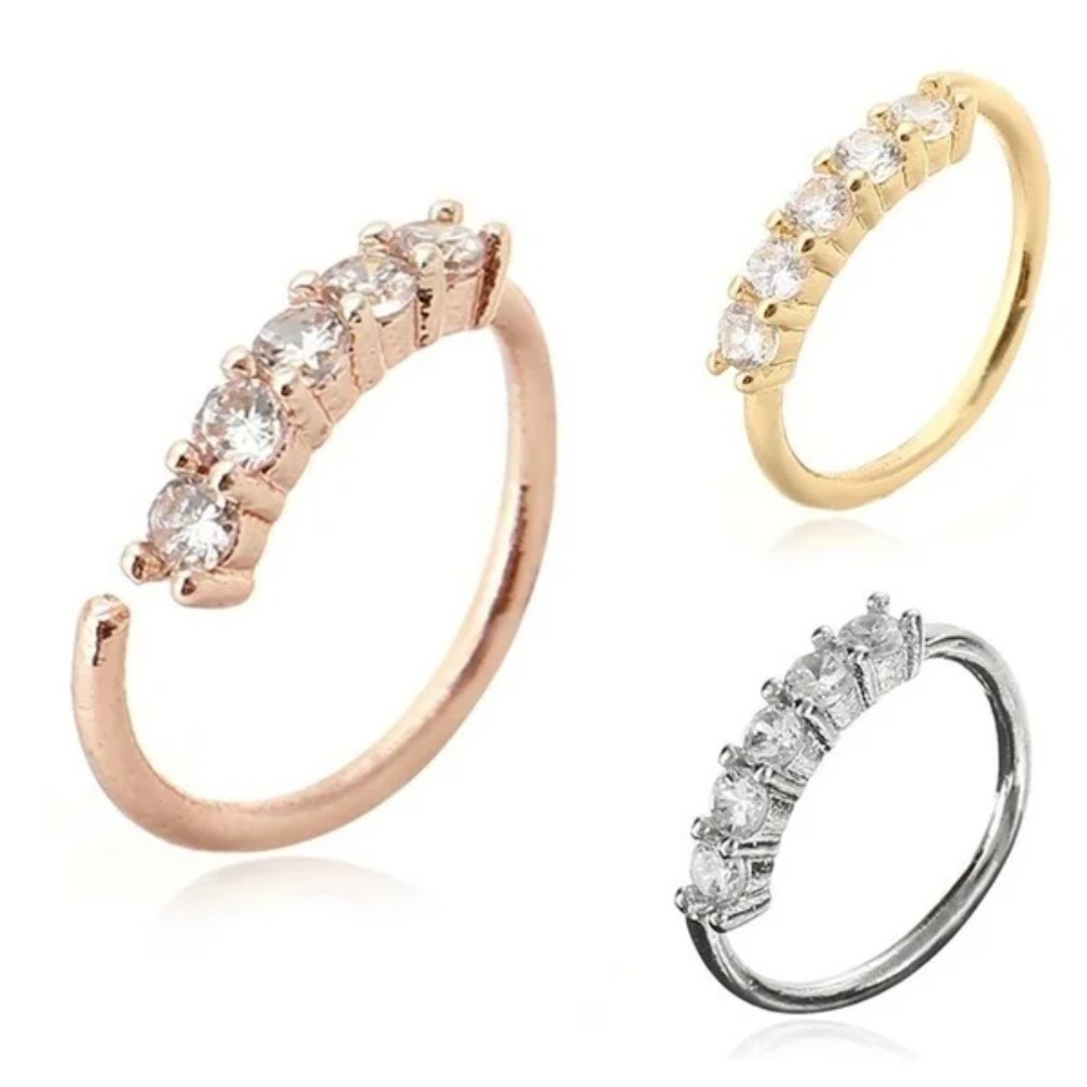 Small Hoop Earrings Nose Rings - Body Jewelry Earrings ulasan dan harga