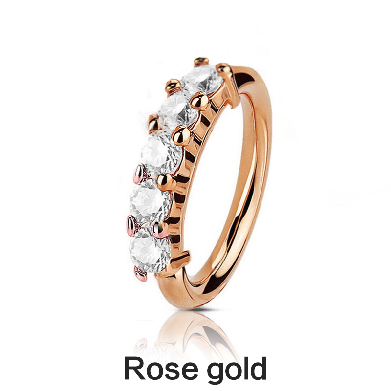 Small Hoop Earrings Nose Rings - Body Jewelry Earrings ulasan dan harga