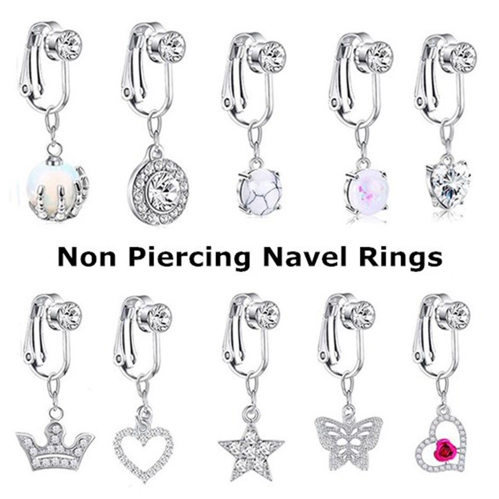 Accessories Clip On Earrings C - Body Jewelry Earrings ulasan dan harga