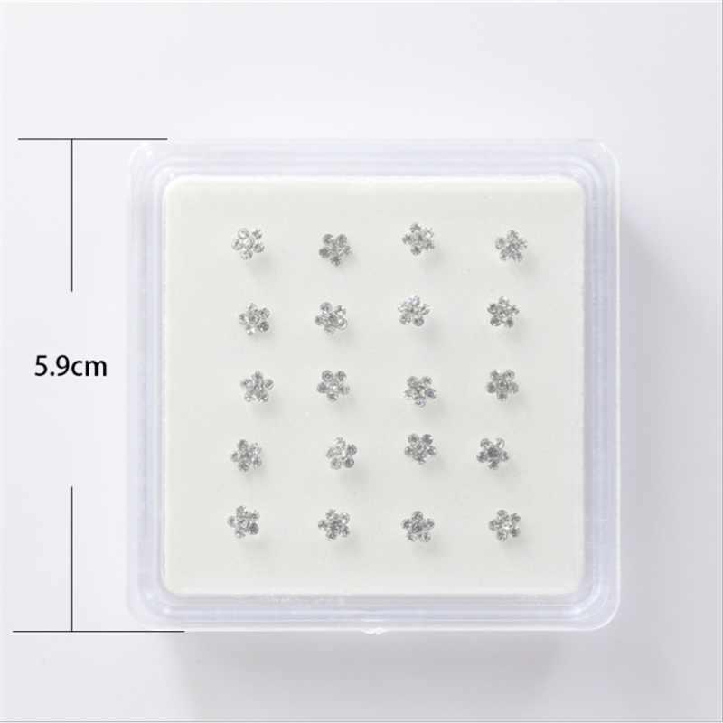 20Pcs/Box Body Nose Piercing J - Body Jewelry Jewelry Box ulasan dan harga