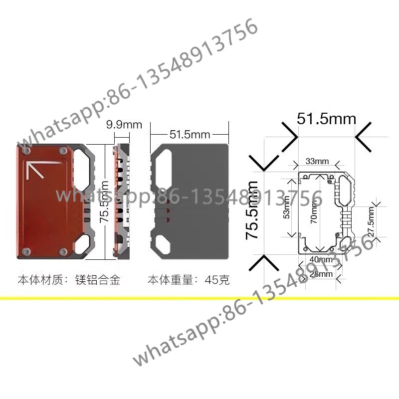 Aluminum alloy heat dissipatio - Body Jewelry Jewelry Box ulasan dan harga