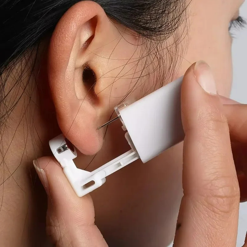 1-10pcs Safety Ear Piercing Gu - Body Jewelry Kit ulasan dan harga