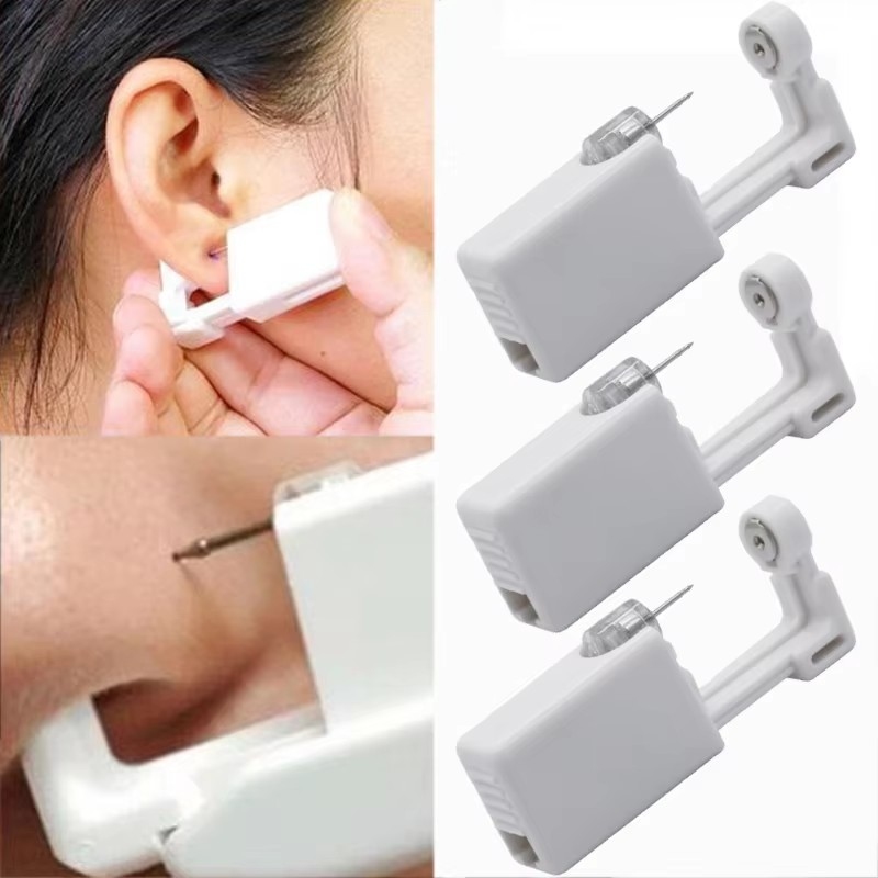 1-10pcs Safety Ear Piercing Gu - Body Jewelry Kit ulasan dan harga