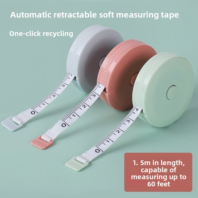 1pc 150cm Mini Tape Measure Bo - Body Jewelry Measurements ulasan dan harga