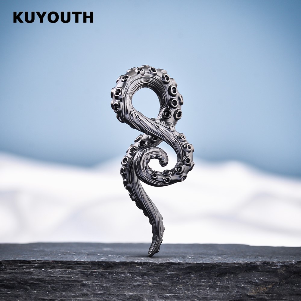 ​KUYOUTH Popular Copper Octopu - Body Jewelry Hangers ulasan dan harga