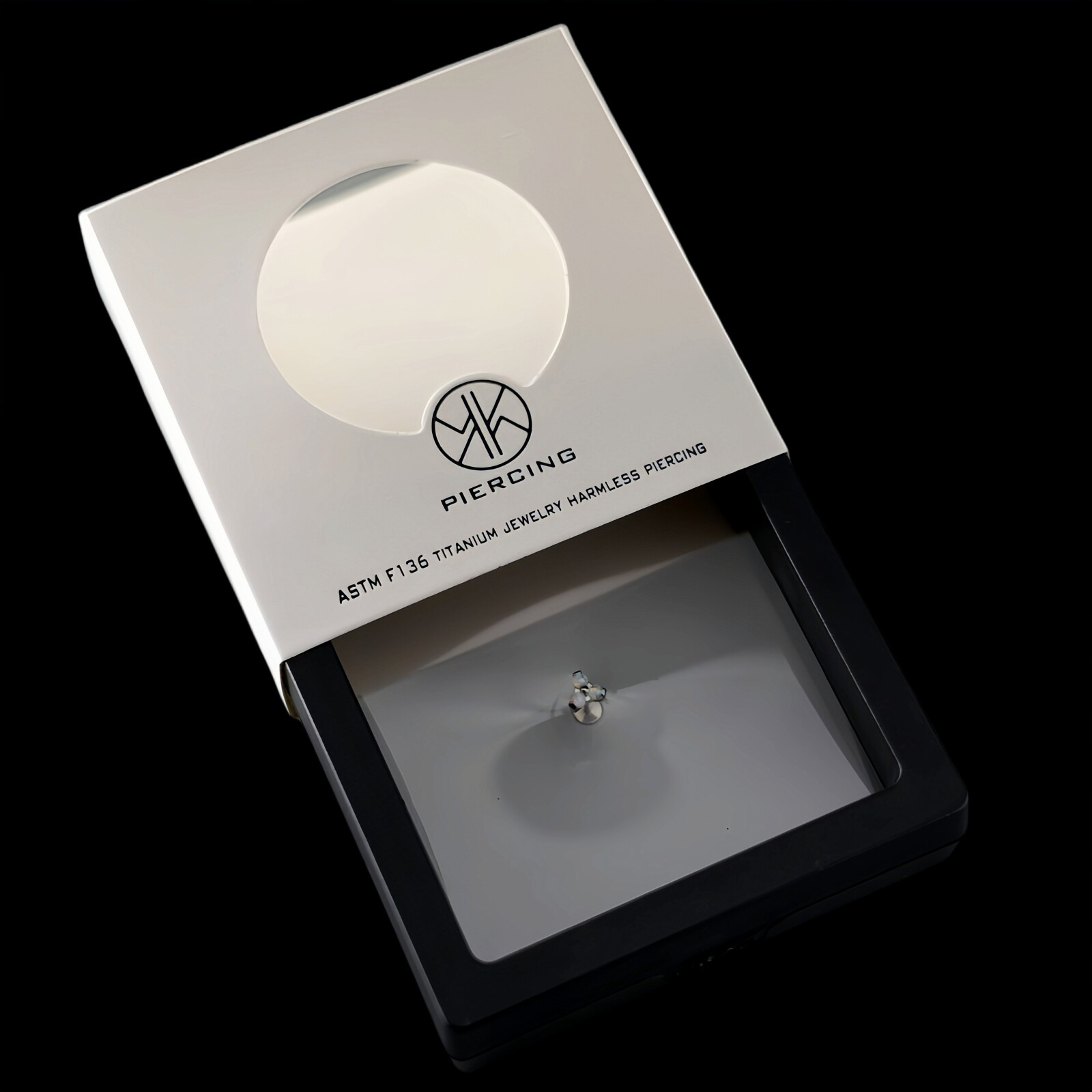 1PCS Titanium Opal Mini Pierci - Body Jewelry Jewelry Box ulasan dan harga