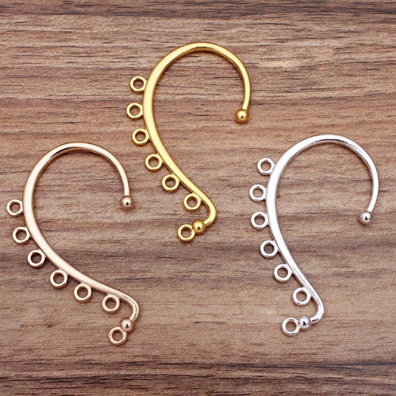 20Pcs Ear Cuff Wrap Long Chain - Body Jewelry Kit ulasan dan harga