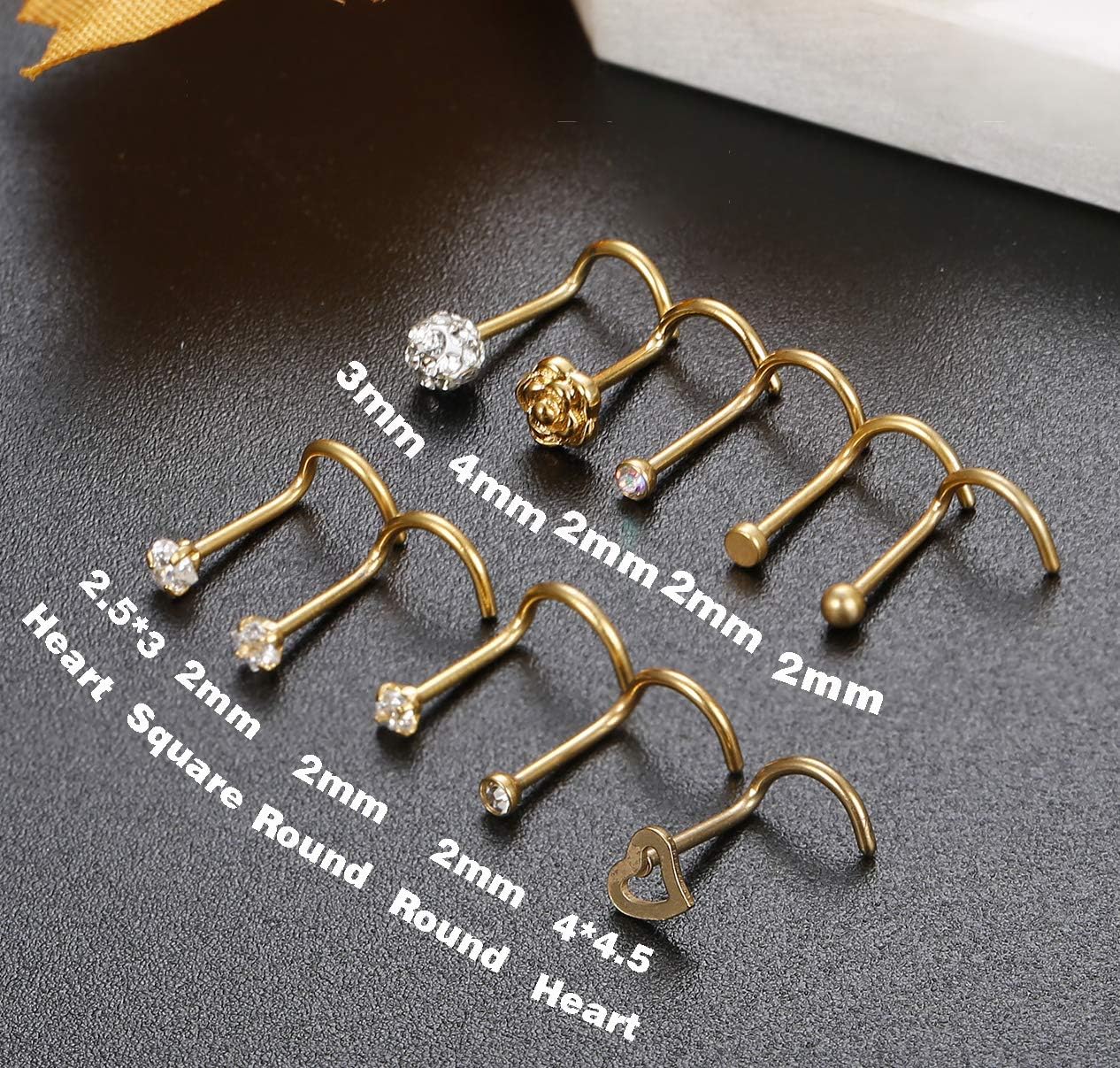 FASACCO 1Pc Stainless Steel Sc - Body Jewelry For Sensitive Skin ulasan dan harga