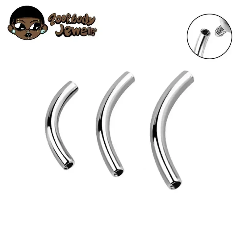 10 Pcs/Lot ASTM F136 Titanium  - Septum Clicker Ring ulasan dan harga