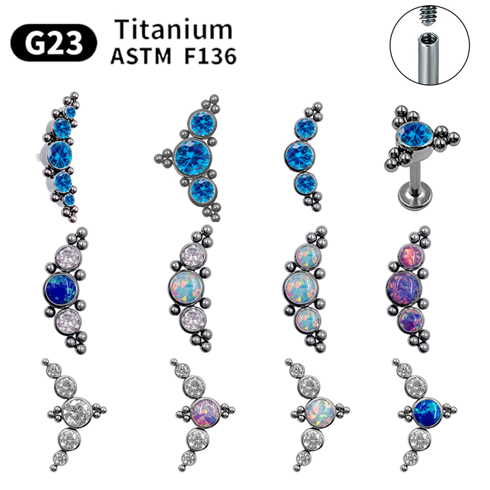 G23 Titanium stud earrings for - Body Jewelry Cartilage Earrings ulasan dan harga