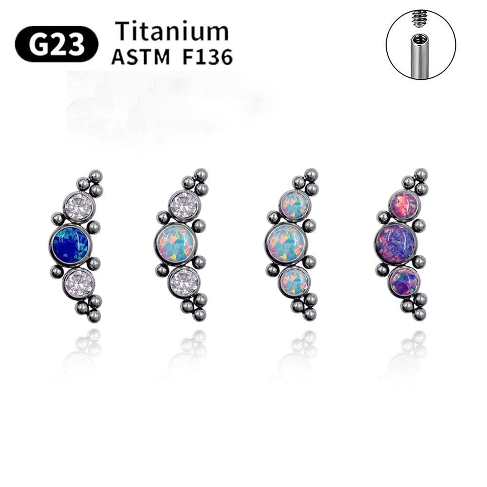 G23 Titanium stud earrings for - Body Jewelry Cartilage Earrings ulasan dan harga