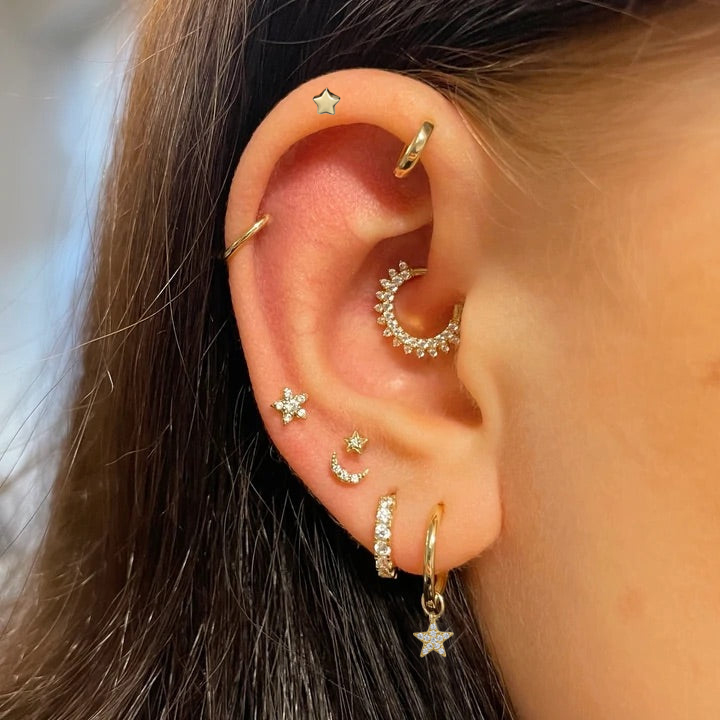 1pc Helix Piercing Earrings fo - Body Jewelry Cartilage Earrings ulasan dan harga