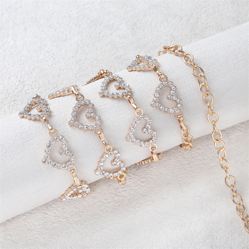 Fashion Rhinestone Heart Waist - Body Jewelry By The Chain Gang ulasan dan harga