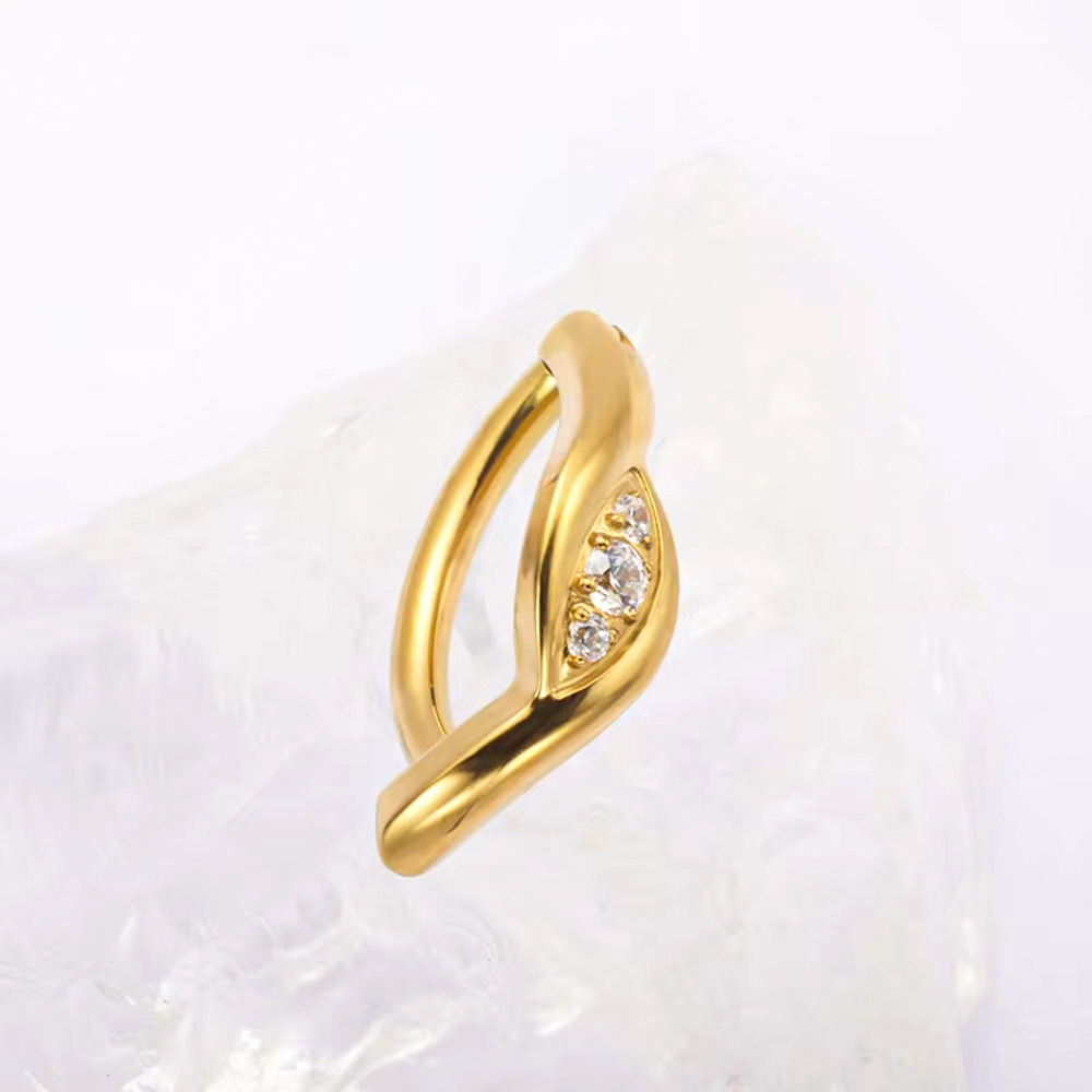 ASTM F136 Titanium 14G Hinged  - Body Jewelry For Sensitive Skin ulasan dan harga