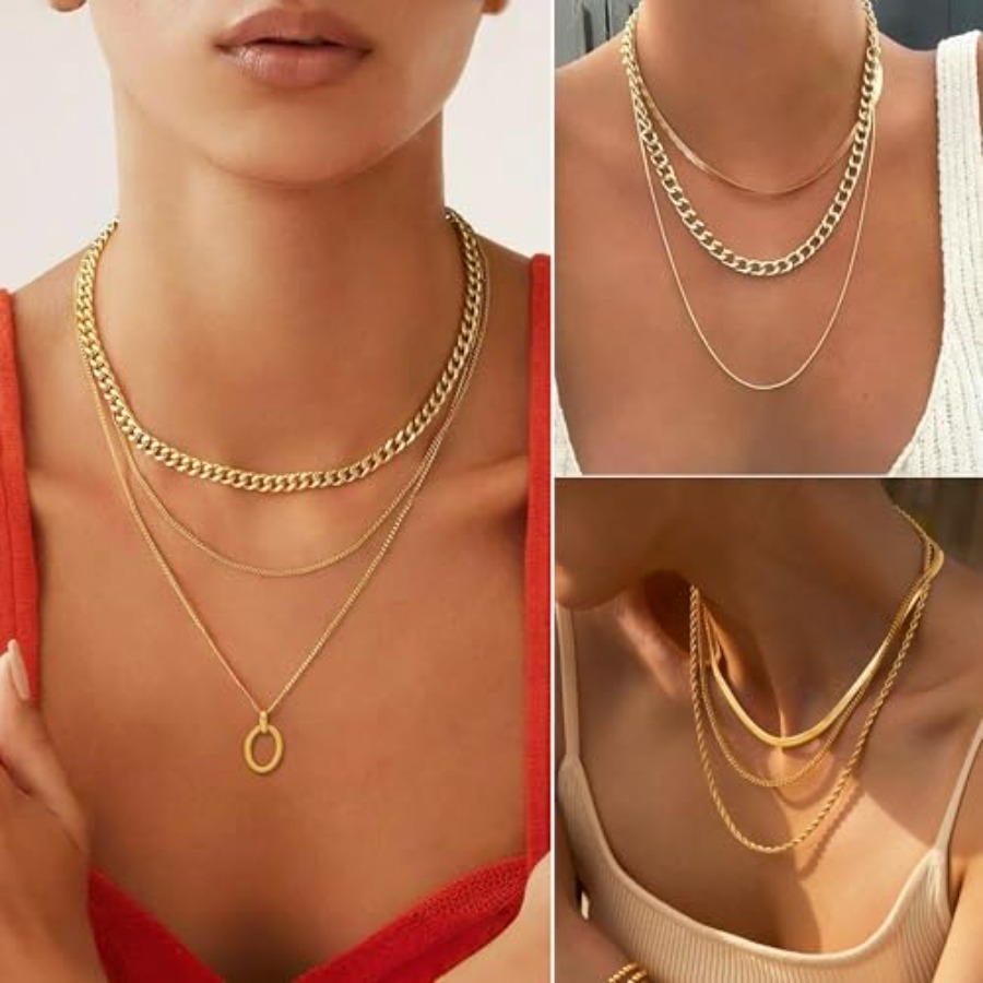 FAXHION 68 Pcs for with 7 Neck - Body Jewelry Earrings ulasan dan harga