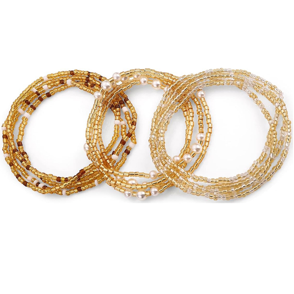 Waist Beads for Women Belly Be - Body Jewelry By The Chain Gang ulasan dan harga