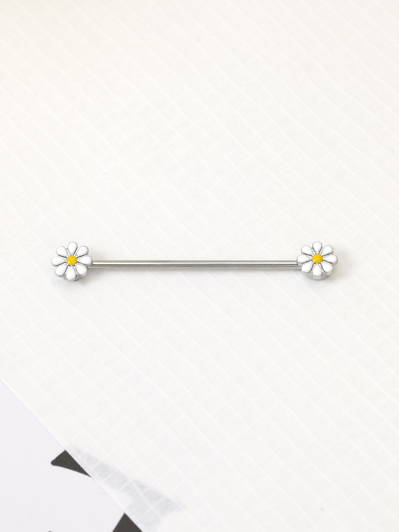 16G Arrows Hearts Industrial B - Body Jewelry Cartilage Earrings ulasan dan harga