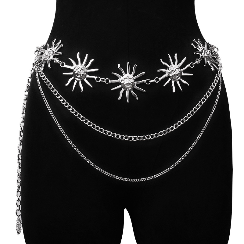 Chunky Multilayer Punk Gothic  - Body Jewelry By The Chain Gang ulasan dan harga