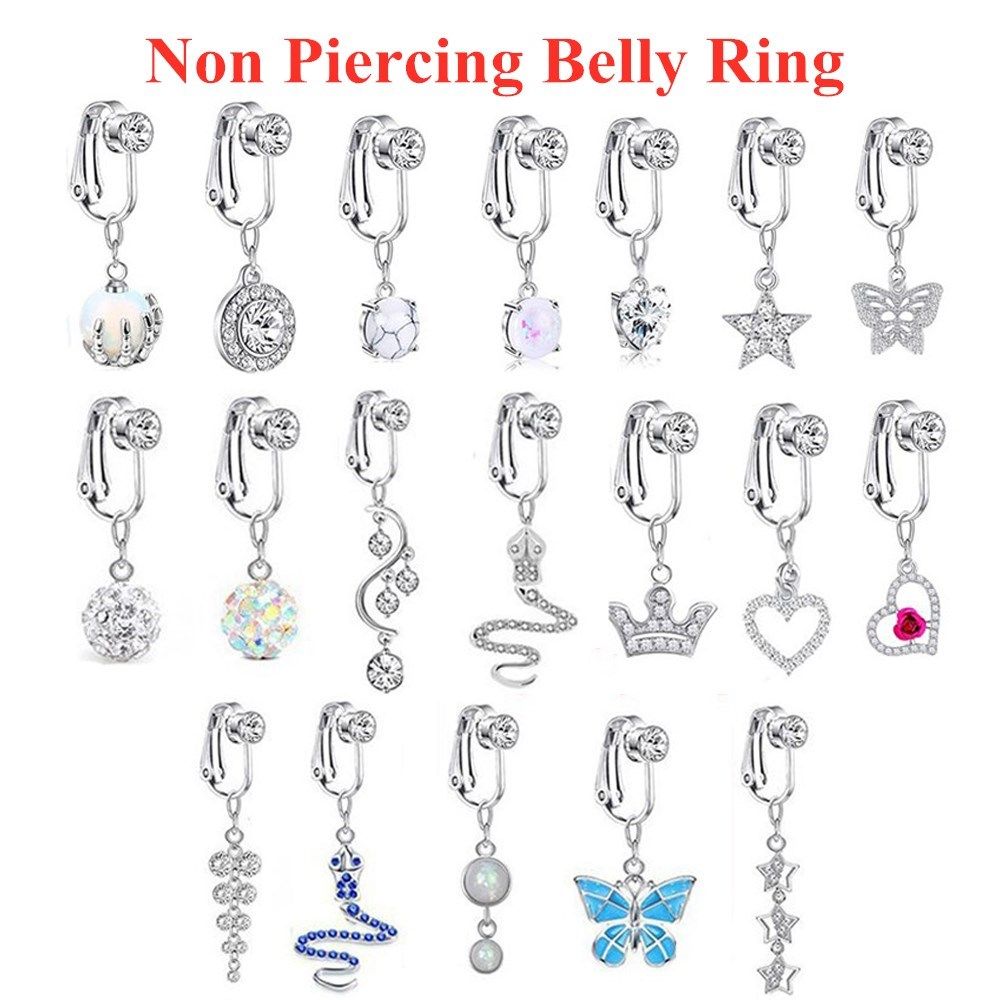 Beach Accessories Non Piercing - Body Jewelry Earrings ulasan dan harga