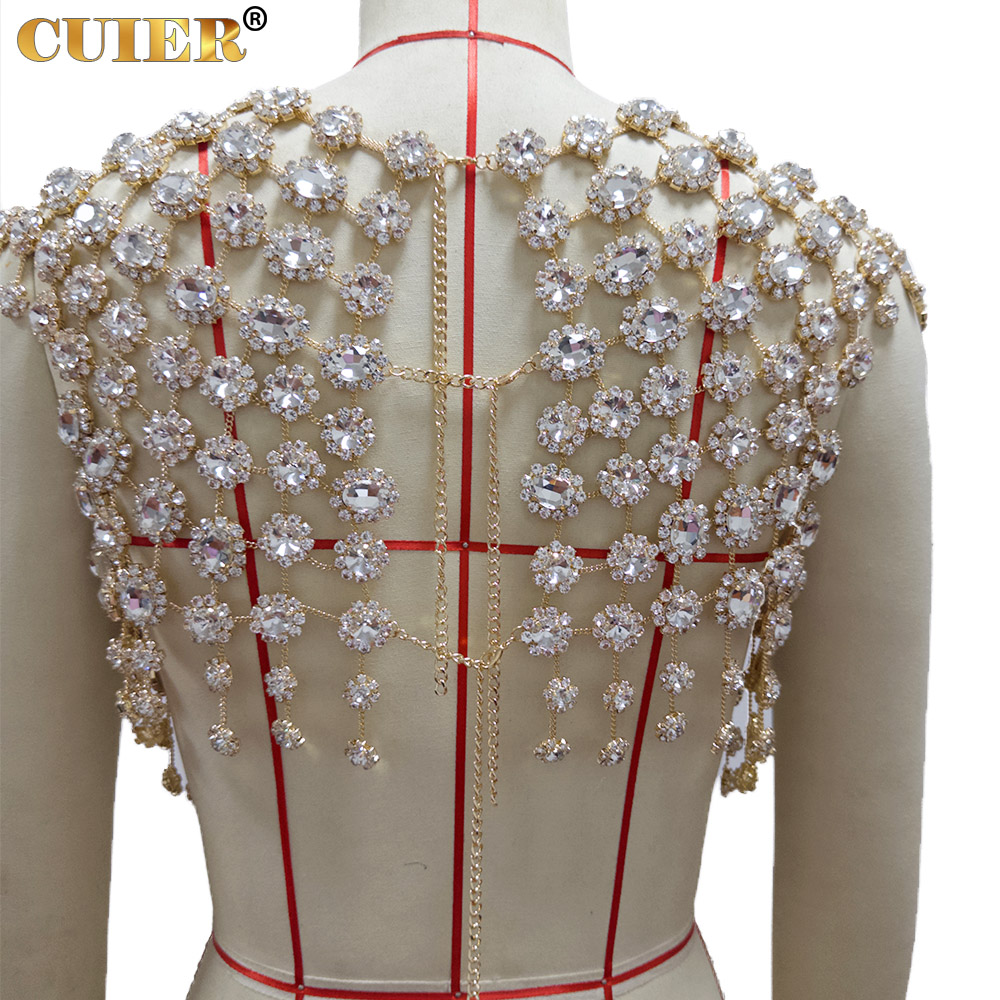 CUIER Women's Gold Rhinestone  - Body Jewelry Gold ulasan dan harga