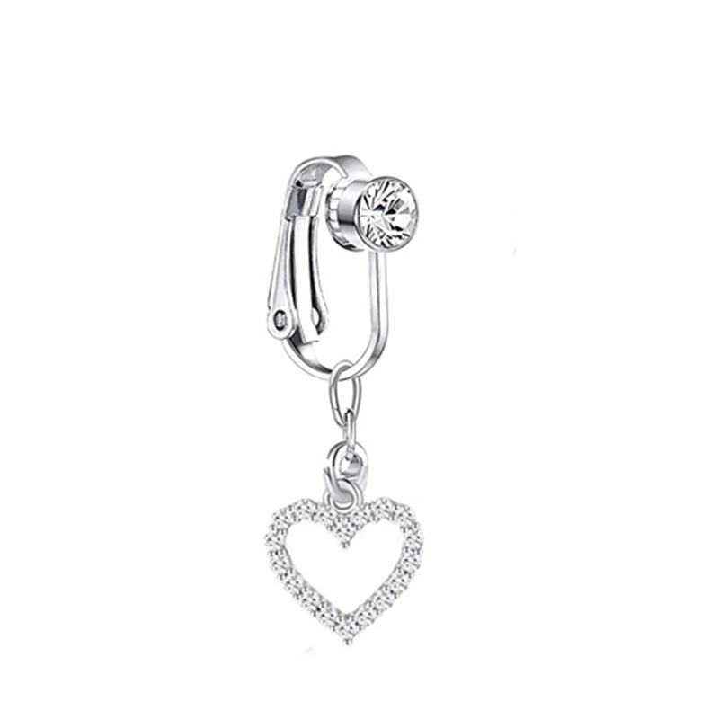 Belly Button Nail Zircon Y2K H - Body Jewelry Earrings ulasan dan harga